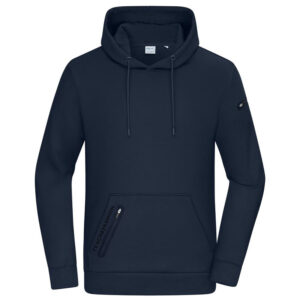 Herren Kapuzen Sweater Dunkelblau