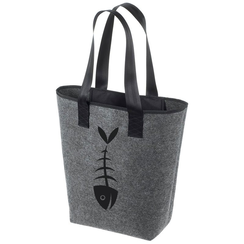 Einkaufstasche / Shopper Tasche aus Filz Fischstyle