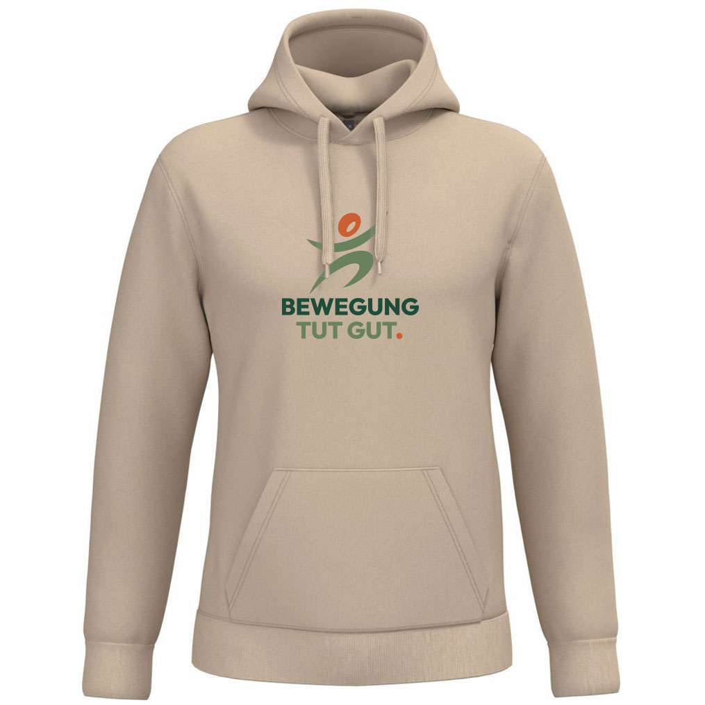 BTG Kapuzen Sweater Unisex Ecru
