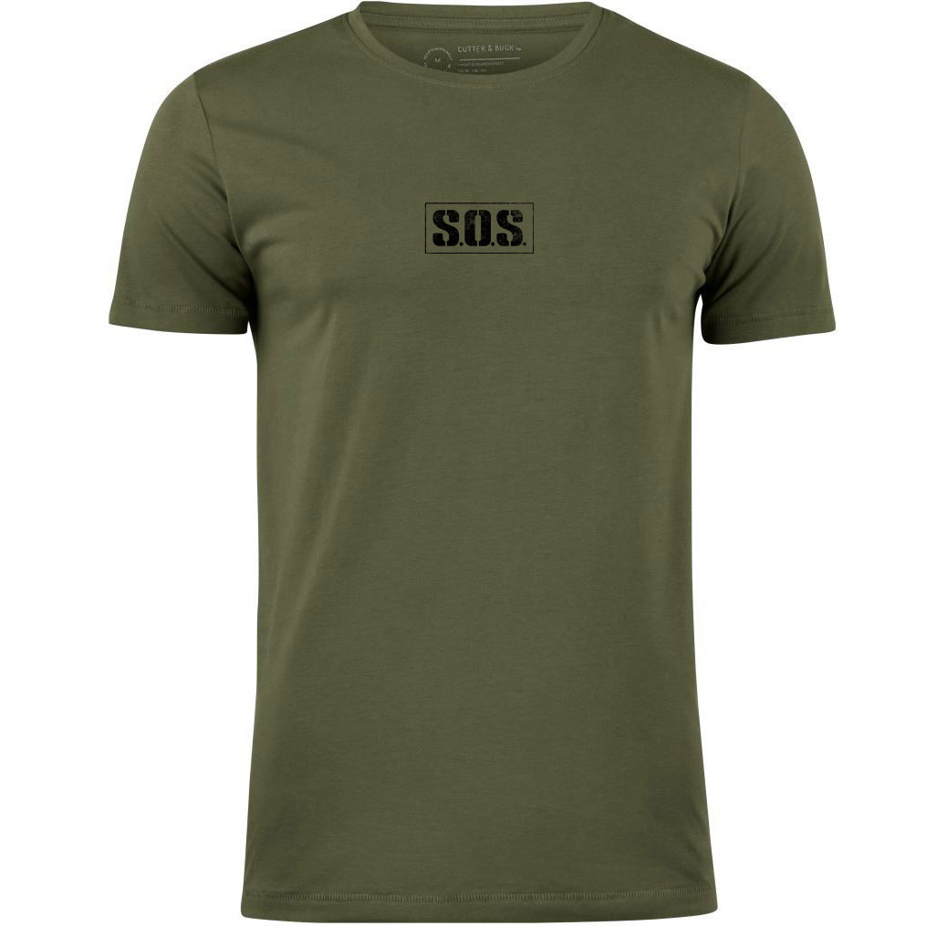 "S.O.S." Herren Stretch T-Shirt